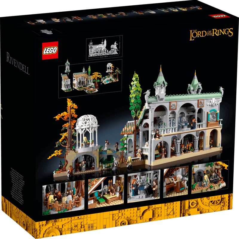 LEGO Icons The Lord of the Rings Rivendell Set 10316