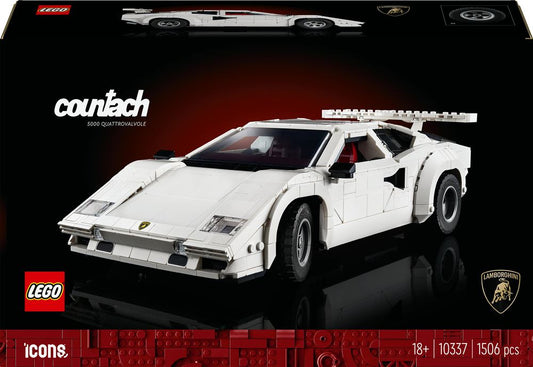 LEGO Icons Lamborghini Countach 5000 Quattrovalvole Set 10337